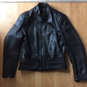 Vintage leather Hein Gericke motorcycle jacket